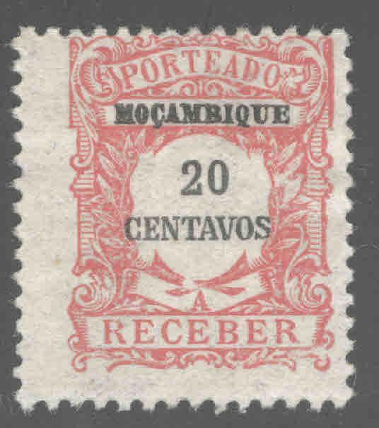 Mozambique Scott J42 MH*  stamp