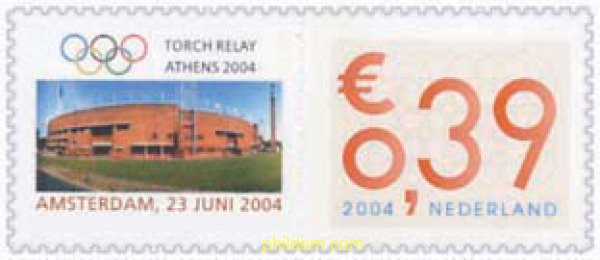 141772 MNH HOLANDA 2004 28 JUEGOS OLIMPICOS DE VERANO ATENAS 2004