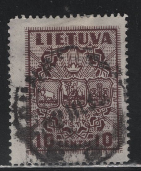 Lithuania 288 Coat of Arms 1934