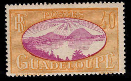 GUADELOUPE Scott 107 MH*