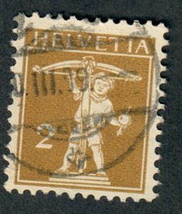 Switzerland #146 used single