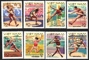 Vietnam. 1978. 961-68. Athletics, Sports. MNH.