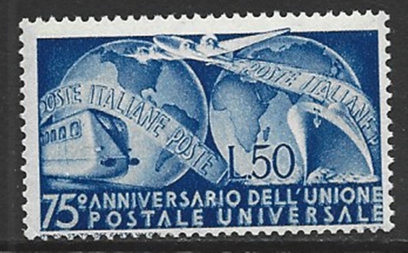 COLLECTION LOT 13521 ITALY #514 MNH 1949 CV+$45