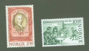 Norway #867-868  Single (Complete Set)