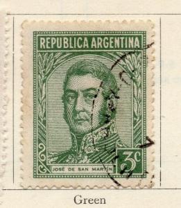 Argentine Republic 1935-36 Early Issue Fine Used 3c. 182965