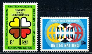 United Nations - New York #220-221  Set of 2 MNH