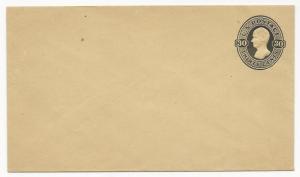 US POSTAL STATIONERY COVER Scott #U210 Amber Manila