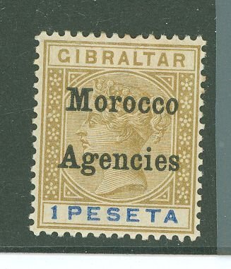 Great Britain/Morocco Agencies #18 Unused Single (Queen)
