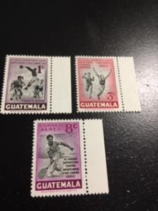 Guatemala sc C171,C172,C174 MNH