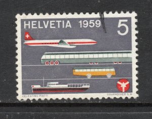 Switzerland  Scott#  370  single used