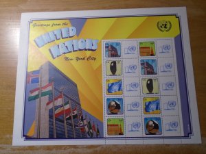 United Nations  #  991c  MNH   complete sheet