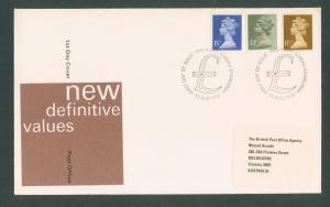 GB FDC Machins  AUG 1979