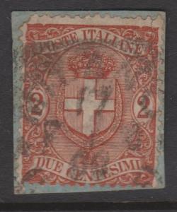 Italy Sc#74 Used On Piece