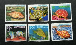 Australia Sea Lifes 1984 Marine Underwater Ocean Fish Coral Reef (stamp) MNH