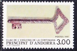 Andorra-French 359 MNH 1987 Medieval Iron Key