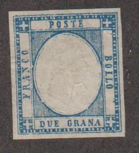 Italy - Two Sicilies Scott #22 Stamp - Mint Single