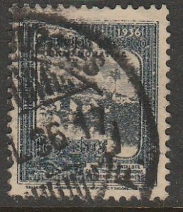 MEXICO 726, 10¢ HIGHWAY INAUGURATION, USED F-VF. (977)