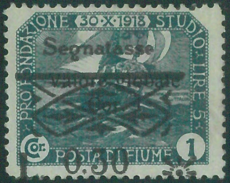 87862b - ITALIA: FIUME  - VARIETA'  Error  - REVENUE Sassone ST 31  Nuovo * MH