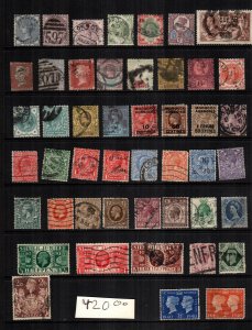 Great Britain  42 diff  used cat $ 420.00