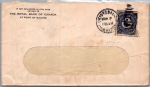 COLOMBIA POSTAL HISTORY COVER PROVISIONAL STAMP PAQUEBOT CANC CRISTOBAL YR'1929