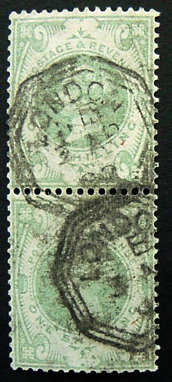 Great Britain, Scott 122, Used Pair