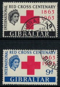 Gibraltar #162-3  CV $5.40