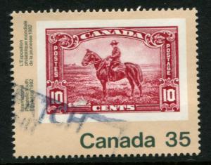 911 Canada 35c RCMP Constable, used