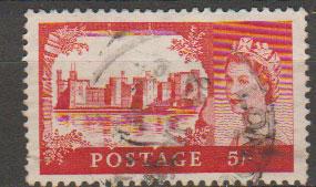 Great Britain SG 537a Used De La Rue Printing