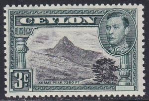 Ceylon # 279, Adams Peak, Hinged