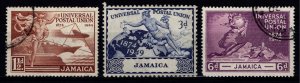 Jamaica 1949 75th Anniv. of UPU, Part Set [Used]