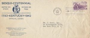 904 KENTUCKY STATEHOOD - 1st Sesquicentennial Commission