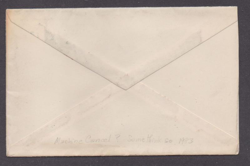 **US 19th Century Cover, Washington, DC 2/7/1880 Dark Blue CDS + Early M/C