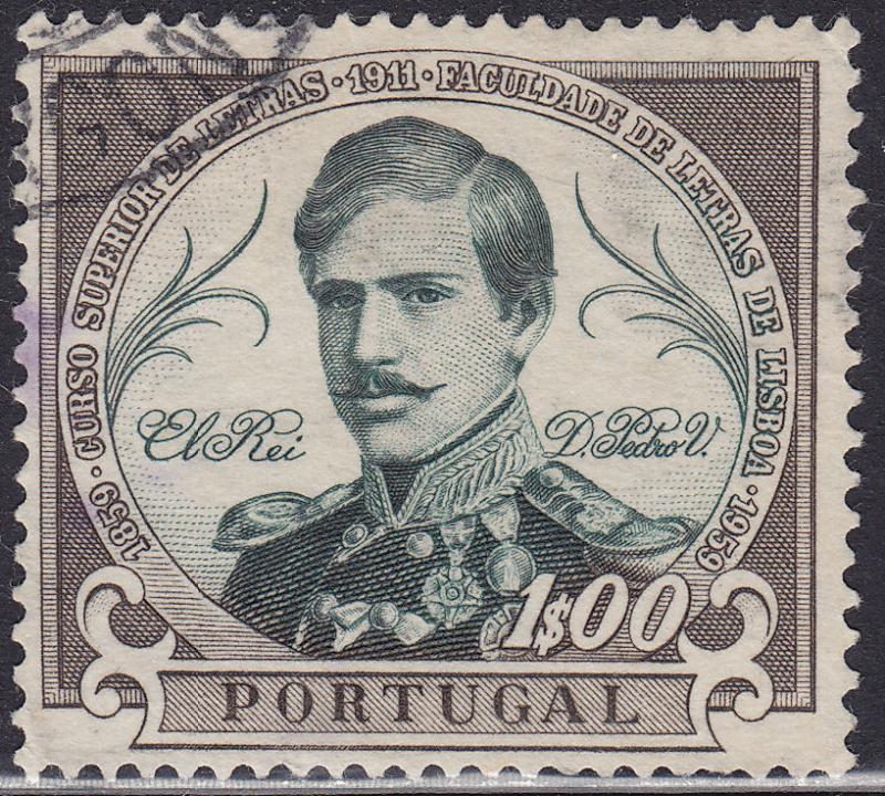 Portugal 871 USED 1961 King Rei D. Redro V 