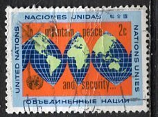 United Nations N.Y.; 1964: Sc. # 125:  Used Single Stamp