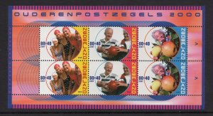 Netherlands  #B717-B719a  MNH 2000  sheet  senior citizens
