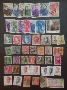 BELGIUM Used Stamp Lot T3571