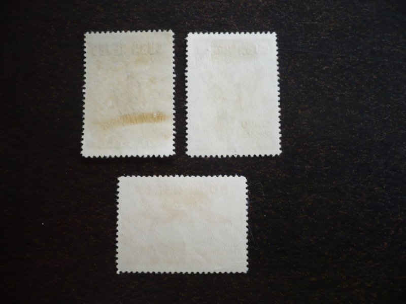 Stamps - Cuba - Scott# C235-C237 - Used Set of 3 Stamps