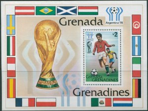 Grenada Grenadines 1978 SG306 World Cup Football MS MNH