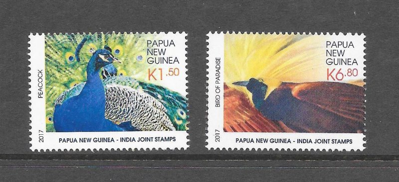 PAPUA NEW GUINEA #1914-14A  BIRDS MNH