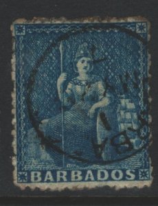 Barbados Sc#16 Used