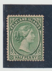 FALKLAND ISLANDS Scott #9  MNG 1882 Queen Victoria Cat.$19.