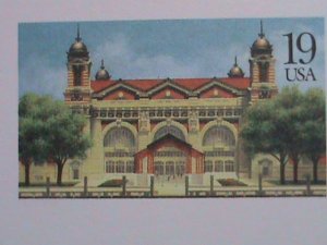 ​UNITED STATES-1991- CENTENIAL OF ELLIS ISLAND-MNH- POST CARD-VERY FINE