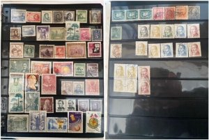 Chile Stamps Lot, 1940s, 1950s, 1960s,