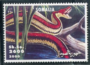 Somalia 2000 Reptiles SNAKES 1 value Perforated Mint (NH)