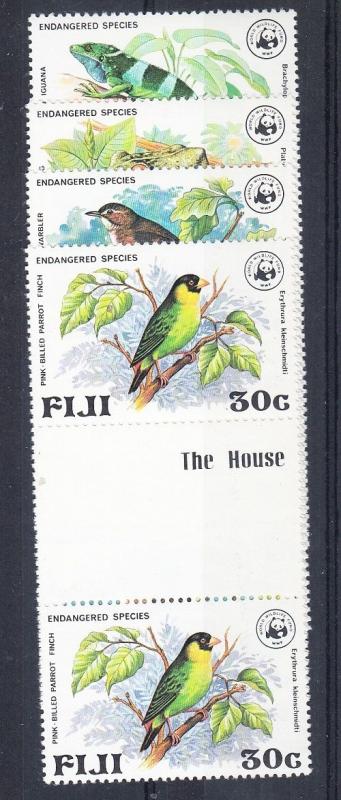 Fiji Scott 397-400 Mint NH gutter pairs (Catalog Value $50.00)