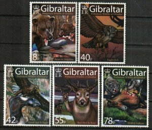 Gibraltar Stamp 1098-1102  - Prehistoric animals of Gibraltar