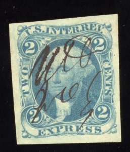 US Scott R9a Used 2c blue Express Revenue Lot AR104 bhmstamps