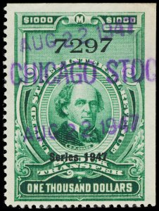 U.S. REV. DATED GREENS RD257  Used (ID # 117634)