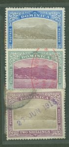 Dominica #28/31-32 Used