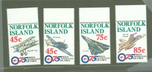 Norfolk Island #597-600  Single (Complete Set)